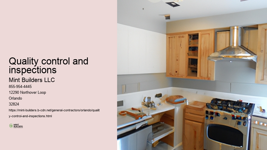 Quality control and inspections